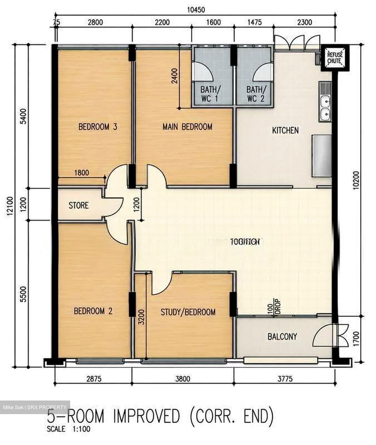 Blk 103 Pasir Ris Street 12 (Pasir Ris), HDB 5 Rooms #627906931